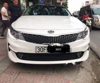 Kia Optima    2017 - Bán Optima sản xuất 2017, màu trắng, nội thất kem