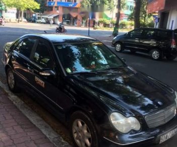 Mercedes-Benz C class C180 2003 - Cần bán lại xe Mercedes C180 sản xuất 2003, màu đen, 220tr