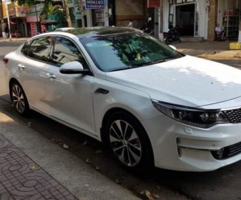 Kia Optima  2.0GATH 2017 - Cần bán Kia Optima 2.0GATH năm 2017, màu trắng, nhập khẩu nguyên chiếc