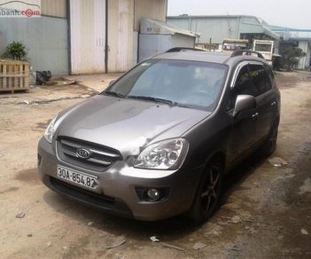 Kia Carens EX 2.0 MT 2010 - Bán xe Kia Carens EX 2.0 MT đời 2010, màu xám, số sàn