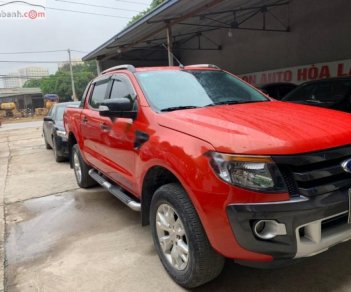 Ford Ranger Wildtrak 2.2L 4x4 AT 2014 - Cần bán xe Ford Ranger Wildtrak 2.2L 4x4 AT năm 2014, màu đỏ, nhập khẩu số tự động, giá tốt