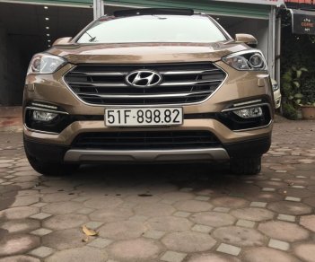 Hyundai Santa Fe  2.4AT  2017 - Bán xe Hyundai Santa Fe năm sản xuất 2017, nhập khẩu nguyên chiếc