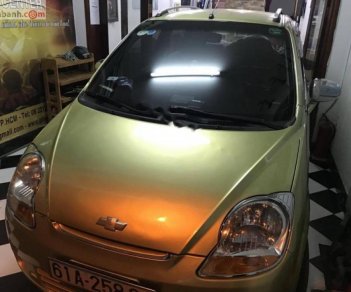 Chevrolet Spark LT 2008 - Bán Chevrolet Spark LT đời 2008, màu xanh lam, không dịch vụ, tai nạn hay ngập nước