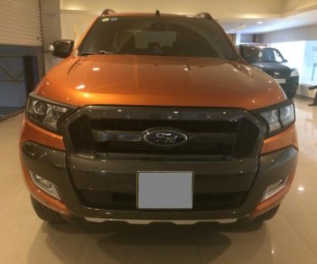 Ford Ranger 3.2L Wildtrak 4x4 AT 2016 - Bán xe Ford Ranger 3.2L Wildtrak 4x4 AT sản xuất 2016, màu nâu cam, nhập khẩu nguyên chiếc, giá chỉ 785 triệu