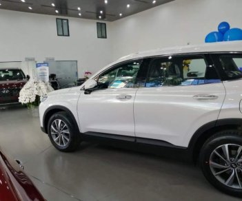 Hyundai Santa Fe 2.4AT 2019 - Cần bán xe Hyundai Santa Fe 2.4AT đời 2019, màu trắng, 995 triệu