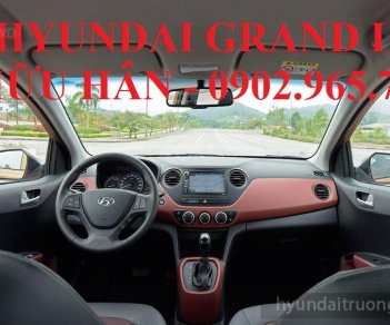 Hyundai Grand i10 2019 - Hyundai Grand i10 đời 2019, màu trắng, xe giao ngay, LH: 0902.965.732 Hữu Hân