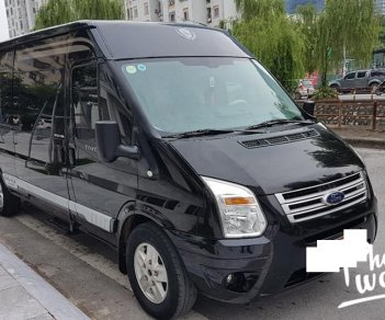 Ford Transit Dcar 10 chỗ Limoszin 2018 - Ford Transit Dcar Limousine 10 chỗ, màu đen sản xuất 2018 chạy lướt