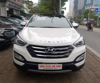 Hyundai Santa Fe   2.4AT  2014 - Bán Santa Fe 2.4 máy xăng, Sx 2014, chạy hơn 3v km, 5 lốp zin theo xe