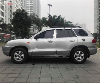 Hyundai Santa Fe Gold AT 2005 - Bán Hyundai Santa Fe Gold màu ghi bạc, 7 chỗ, số tự động, full options, ghế điện máy dầu