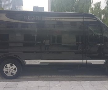 Ford Transit Dcar 10 chỗ Limoszin 2018 - Ford Transit Dcar Limousine 10 chỗ, màu đen sản xuất 2018 chạy lướt