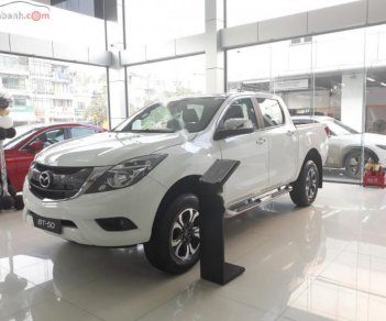 Mazda BT 50 2.2L 4x2 AT 2019 - Bán ô tô Mazda BT 50 2.2L 4x2 AT sản xuất năm 2019, màu trắng, nhập khẩu 