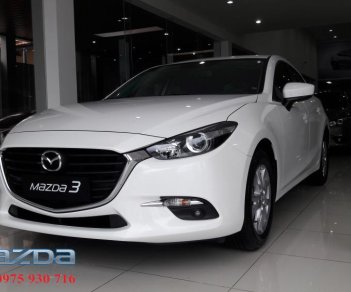 Mazda 3 1.5 FL 2019 - Bán Mazda 3 màu trắng 2019 mới 99%, chỉ 630tr có thương lượng
