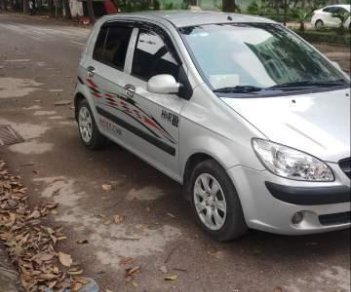 Hyundai Getz   MT 2009 - Cần bán xe Hyundai Getz MT đời 2009, màu bạc, nhập khẩu, keo chỉ zin đét