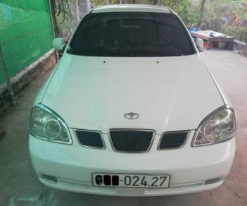 Daewoo Lacetti   2005 - Cần bán xe Daewoo Lacetti 2005, màu trắng, nhập khẩu