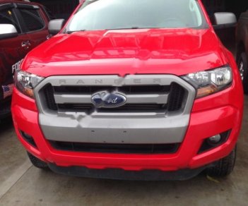 Ford Ranger XLS 2.2L 4x2 AT 2016 - Bán Ford Ranger, sản xuất 2016, số tự động, máy dầu, màu đỏ, nội thất màu đen, odo 30000 km