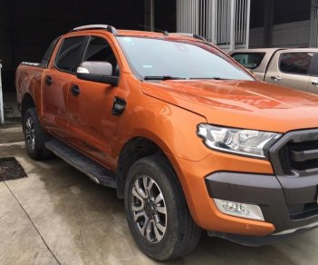 Ford Ranger Wildtrak 3.2L 4x4 AT 2016 - Bán Ford Wildtrak AT 3.2 4X4, hai cầu, xe còn như mới, bản cao cấp nhất full option