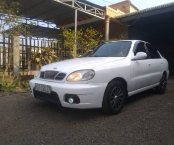 Daewoo Lanos   2003 - Bán xe Daewoo Lanos năm 2003, màu trắng, xe nhập