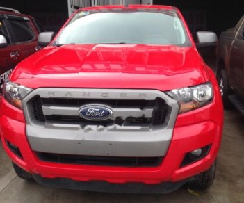 Ford Ranger XLS 2.2L 4x2 AT 2016 - Bán Ford Ranger, sản xuất 2016, số tự động, máy dầu, màu đỏ, nội thất màu đen, odo 30000 km