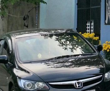 Honda Civic 1.8 MT 2008 - Bán ô tô Honda Civic 1.8 MT năm 2008, màu đen, xe nhập, giá 320tr