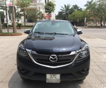 Mazda BT 50 2.2L 4x2 AT 2015 - Bán Mazda BT 50 2.2 số tự động 2015, Đk 2016, phom mới 2016 màu xanh đen