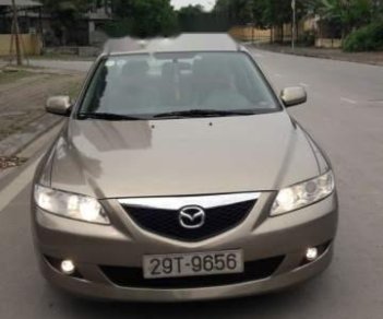 Mazda 6   2003 - Bán xe cũ Mazda 6 năm 2003, màu vàng