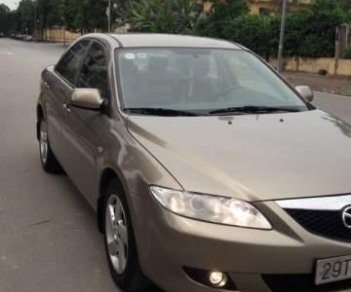 Mazda 6   2003 - Bán xe cũ Mazda 6 năm 2003, màu vàng