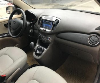 Hyundai i10 1.2 MT 2014 - Xe Hyundai i10 1.2 MT đời 2014, màu bạc, xe nhập xe gia đình  