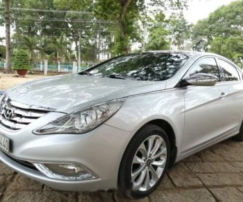 Hyundai Sonata 2.0 AT 2010 - Cần bán Hyundai Sonata 2.0 AT sản xuất năm 2010, màu bạc, xe nhập