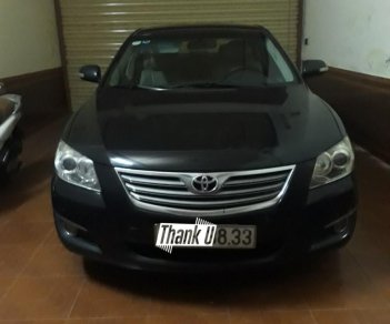 Toyota Camry 2.4G 2007 - Bán gấp Toyota Camry 2.4G đời 2007, màu đen, số tự động