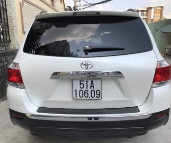 Toyota Highlander  SE  2011 - Cần bán xe Toyota Highlander SE sản xuất 2011, màu trắng, xe nhập