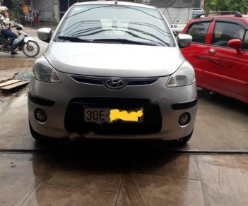 Hyundai i10 2008 - Cần bán lại xe Hyundai i10 đời 2008, màu bạc, nhập khẩu