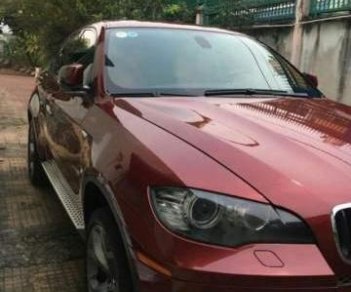 BMW X6 2008 - Bán xe BMW X6 sản xuất 2008, màu đỏ, nhập khẩu nguyên chiếc chính chủ