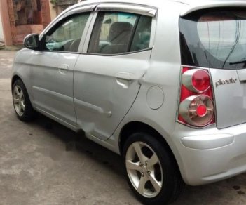 Kia Picanto 1.1 MT 2008 - Bán Kia Picanto 1.1 MT đời 2008, màu bạc, nhập khẩu  