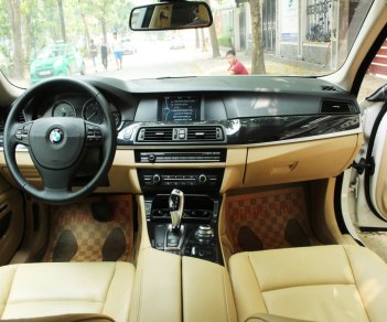 BMW 5 Series 523i 2011 - Bán BMW 5 Series 523i sản xuất năm 2011, màu trắng, nhập khẩu nguyên chiếc