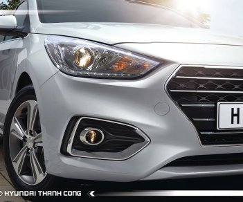 Hyundai Accent 1.4 2019 - Cần bán Hyundai Accent 1.4 đời 2019, màu bạc, giá chỉ 424 triệu