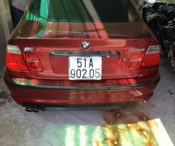 BMW 3 Series  325i 2004 - Cần bán xe BMW 3 Series 325i sản xuất năm 2004, màu đỏ, nhập khẩu chính chủ