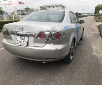 Mazda 6 2003 - Cần bán xe Mazda 6 năm sản xuất 2003, màu bạc số sàn, giá 215tr