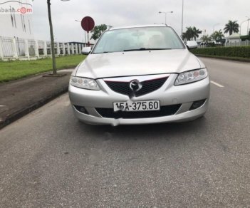 Mazda 6 2003 - Cần bán xe Mazda 6 năm sản xuất 2003, màu bạc số sàn, giá 215tr