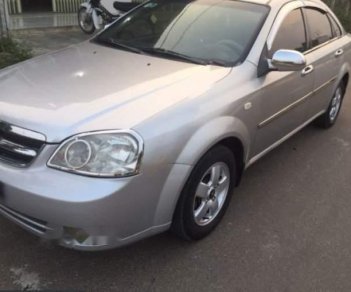 Daewoo Lacetti 2009 - Bán xe Daewoo Lacetti đời 2009, màu bạc số sàn