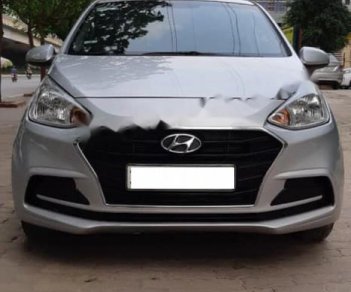 Hyundai Grand i10 2017 - Cần bán gấp Hyundai Grand i10 đời 2017, màu bạc số sàn giá cạnh tranh