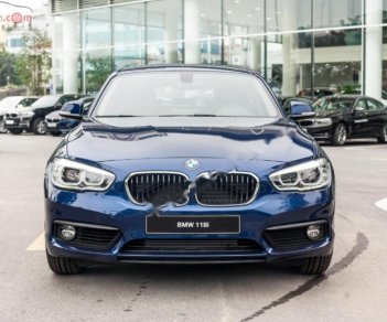 BMW 1 Series 118i 2018 - Bán BMW 1 Series 118i sản xuất năm 2018, màu xanh lam, xe nhập