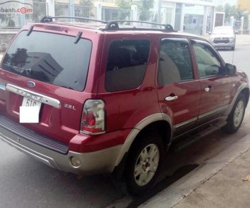 Ford Escape 2005 - Bán Ford Escape sản xuất năm 2005, màu đỏ, giá tốt