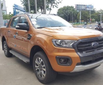 Ford Ranger 2019 - Xe giao ngay Ford Ranger Biturbo 2019, màu cam, xe nhập, 888 triệu - LH 0978212288