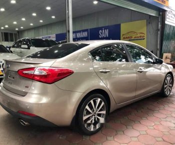 Kia K3   2.0AT 2014 - Bán xe cũ Kia K3 2.0AT 2014, màu vàng, giá 520tr