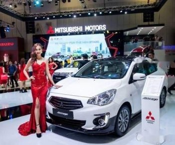 Mitsubishi Attrage 2019 - Cần bán Mitsubishi Attrage đời 2019, màu trắng, nhập khẩu nguyên chiếc, giá 375.5tr