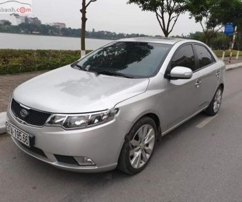 Kia Forte SLi 1.6 AT 2009 - Cần bán xe Kia Forte SLi 1.6 AT 2009, màu bạc, nhập khẩu 