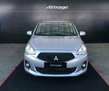 Mitsubishi Attrage 2019 - Cần bán Mitsubishi Attrage sản xuất năm 2019, màu bạc, nhập khẩu nguyên chiếc