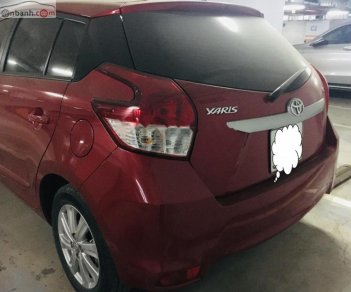Toyota Yaris 1.3E 2015 - Bán Toyota Yaris 1.3E đời 2015, màu đỏ, xe nhập
