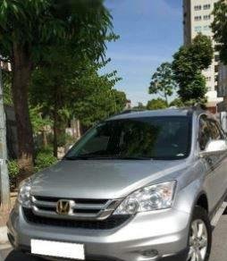 Honda CR V   2011 - Cần bán gấp Honda CR V năm sản xuất 2011, màu bạc còn mới