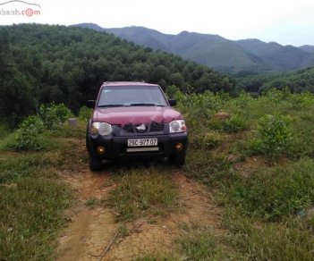 Nissan Navara 2.4 MT 4WD 2003 - Bán Nissan Navara 2.4 MT 4WD năm 2003, màu đỏ, nhập khẩu  